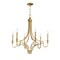 Maxim Lighting Normandy 6-Light Chandelier, Gold Leaf 12786GL - alternate 1
